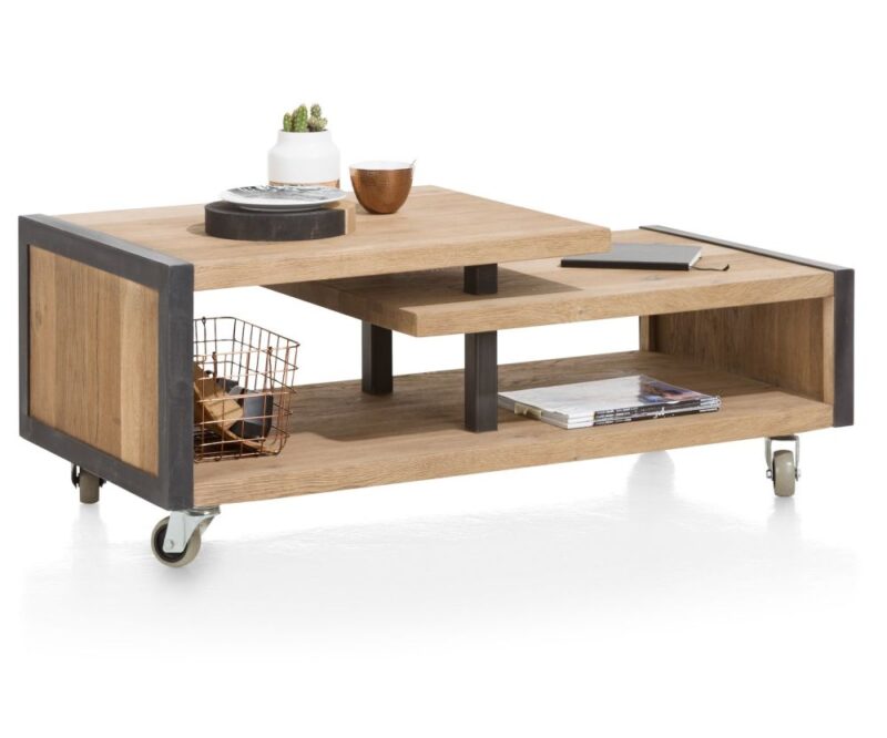 Metalo, Salontafel 120 X 60 Cm + 1-Niche - Afbeelding 3