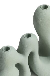 Mees bougeoir H25cm - Vert - Image 2