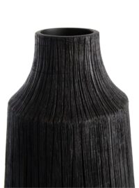 Finn vaas H50cm - Zwart - Afbeelding 2