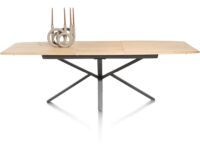 Home, uitschuiftafel 190 (+ 60) x 110 cm