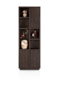 Gijon, armoire 75 cm - 3-portes + 5-niches