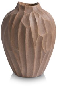 Casper vaas H53cm - Bruin