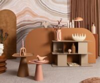 Ivy jeu de 3 bougeoir - Couleur creme - Image 3