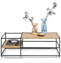 City, salontafel 60 x 120 cm - Railway brown