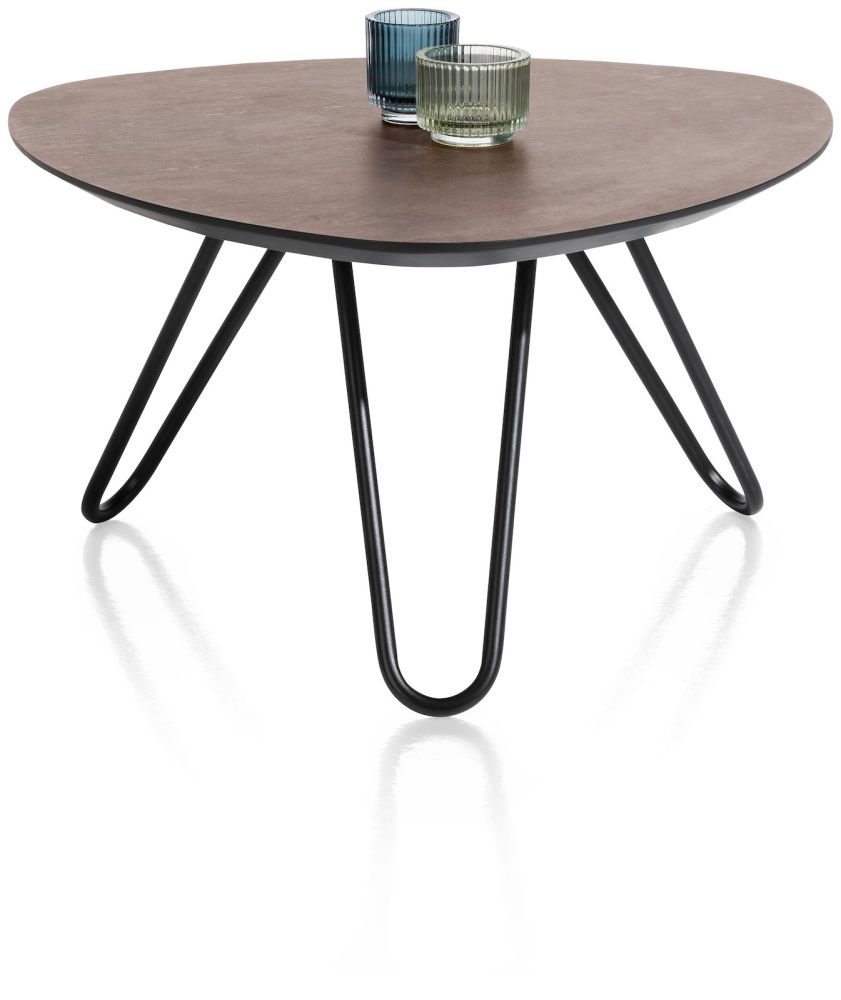 Masura, table basse 68 x 67,5 cm - Rouille