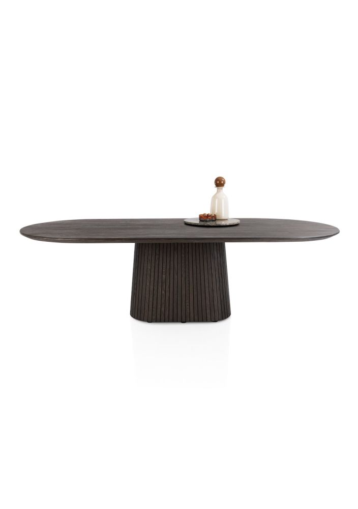 Ravello, eetkamertafel 270 x 120 cm - Basalt