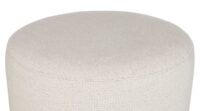 BeautiQ - Chic pouf - ronde 80 cm - Creme - Image 2