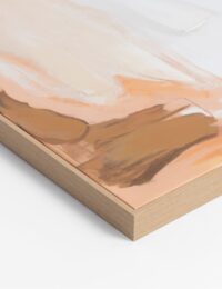 Hilde schilderij 100x100cm - Roze - Afbeelding 2