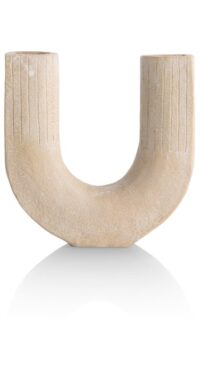 Suze vaas H16cm - Beige