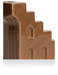 Skira kandelaar H11.8cm - Bruin - Afbeelding 3