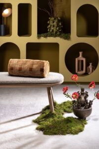 Robbie bolster kussen 45x18cm - Bruin - Afbeelding 3