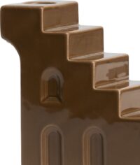 Skira kandelaar H11.8cm - Bruin - Afbeelding 2