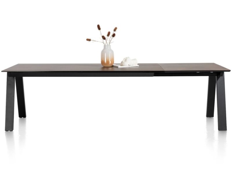 Stanford, Uitschuiftafel 140 (+ 60) X 100 Cm - Roest - Afbeelding 3