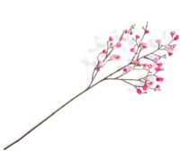 Qunince Spray H97cm kunstbloem - Roze
