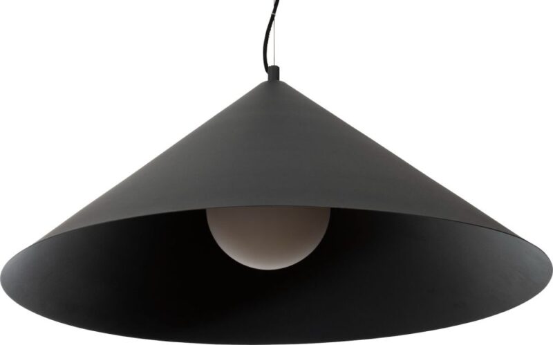 Daan Hanglamp 1*E27 - Zwart - Afbeelding 2