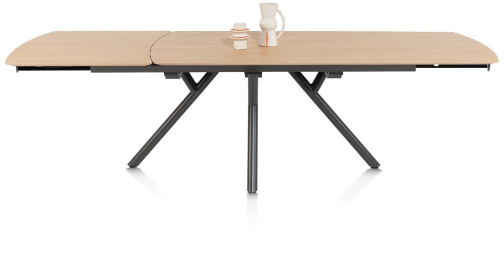 Novello, uitschuiftafel 170 (+ 60) x 100 cm - natural