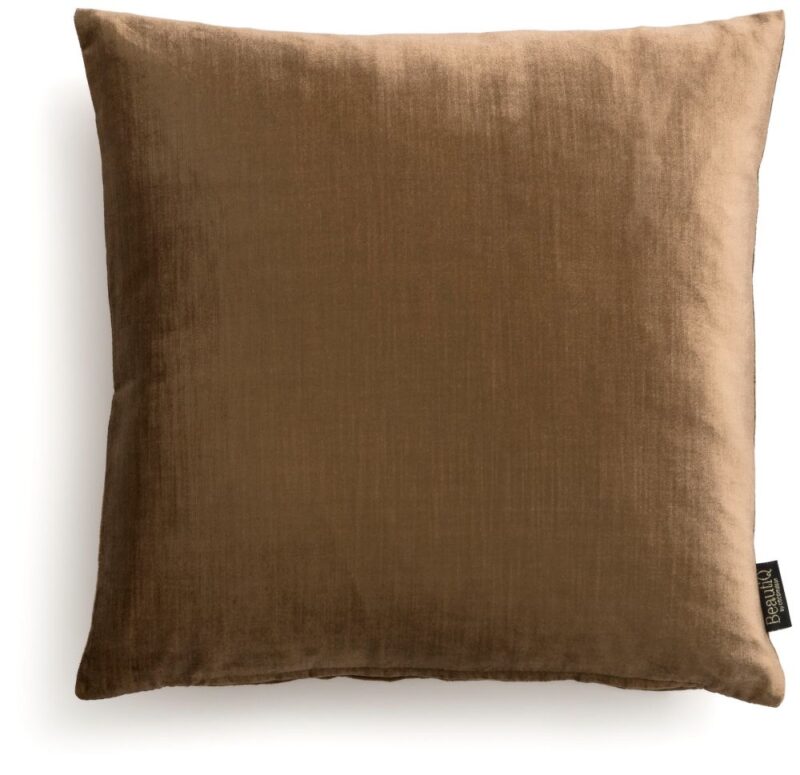 Beautiq - Class Kussen 45X45Cm - Okergeel - Afbeelding 1