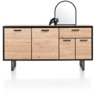 Avalon, buffet 170 cm - 4-portes + 1-tiroir - natural