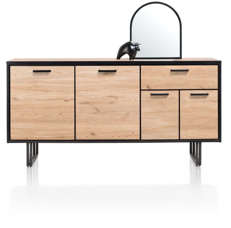Avalon, Buffet 170 Cm - 4-Portes + 1-Tiroir - Natural - Image 1