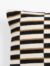 Riff coussin 50x50cm - Noir - Image 2