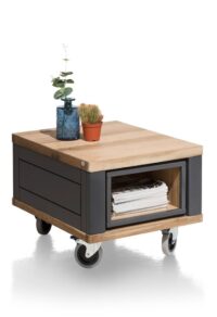 Jardin, bijzettafel 60 x 50 cm + 1-niche - Antraciet - Afbeelding 3