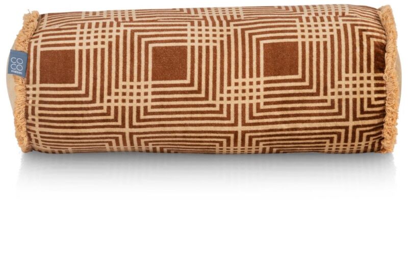 Robbie Bolster Kussen 45X18Cm - Bruin - Afbeelding 1