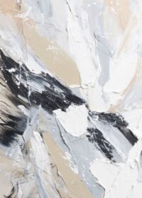 Abstract Power schilderij 120x180cm - Multikleur - Afbeelding 3