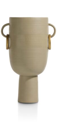 Presley vaas H34cm - Beige