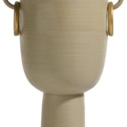 Presley vaas H34cm - Beige