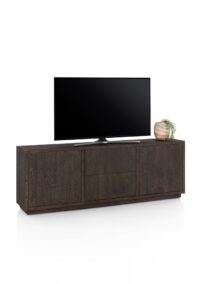 Gijon, tv-buffet 200 cm - 2-portes + 2-tiroirs + plinthe - Image 2