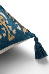 Daisy coussin 40x60cm - Bleu - Image 2