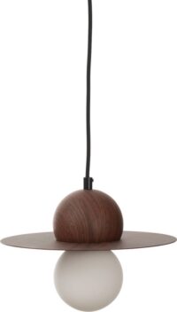 Ufo hanglamp 3*G9 - Bruin - Afbeelding 2