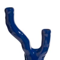 Rebecca kandelaar H36cm - Blauw - Afbeelding 2