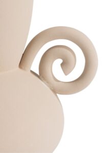 Julot vaas H34cm - Beige - Afbeelding 2