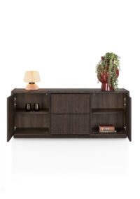 Gijon, dressoir 200 cm - 2-deuren + 2-laden met plint - Afbeelding 3