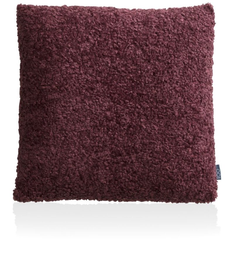 Teddy Kussen 45X45Cm - Rood - Afbeelding 1