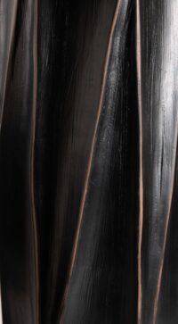 Merle vaas H81cm - Zwart - Afbeelding 3