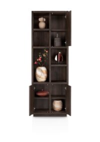 Gijon, armoire 75 cm - 3-portes + 5-niches - Image 3