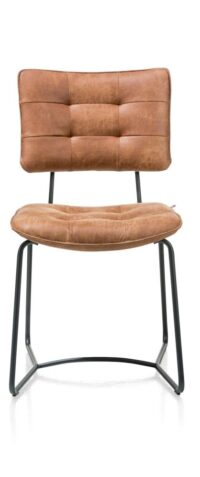 Julien, chaise - cadre noir - Corsica - Cognac - Image 3