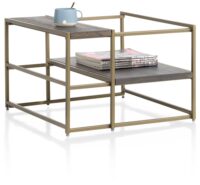 City, bout de canape 60 x 60 cm - Castle anthracite - Image 3