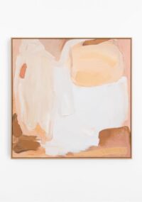 Hilde schilderij 100x100cm - Roze