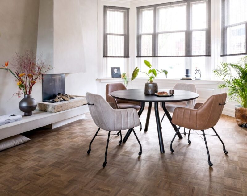 Arvada, Eetkamertafel 220 X 110 Cm, Ovaal, 4 Poot - Afbeelding 3