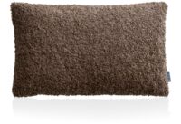 Teddy kussen 30x50cm - bruin