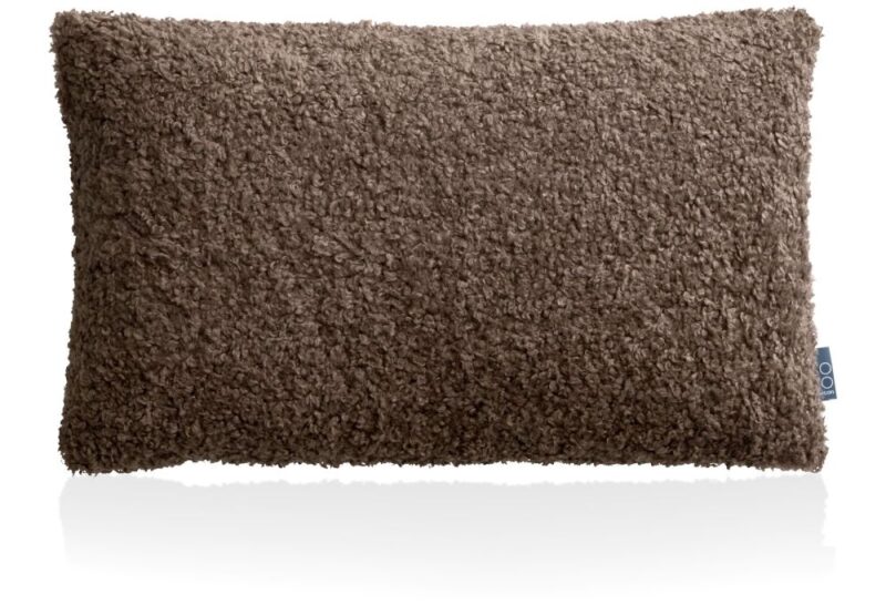 Teddy Kussen 30X50Cm - Bruin - Afbeelding 1