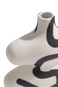 Curvy vaas H26cm - Multikleur - Afbeelding 3