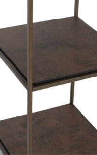 Stand up etagere 45x50x193cm - Or - Image 3