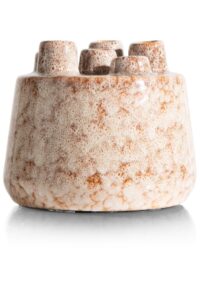 Safia vaas H15cm - Beige