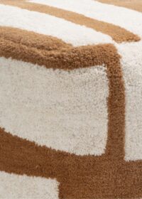 Olivia pouf H40cm - Brun - Image 3