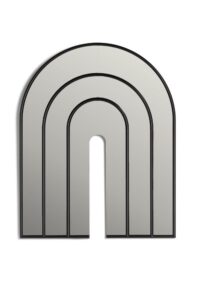 Rufo miroir 80x100cm - Noir