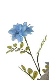 Blossom Spray H91cm kunstbloem - Blauw - Afbeelding 2
